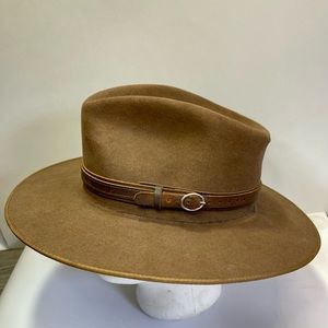 Stetson Hat The Gun Club Vintage size 7 3/4 brown